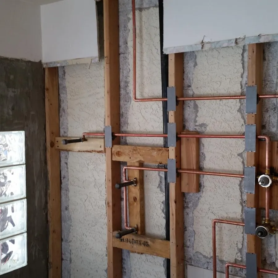Copper pipe installation for Burst Pipe Repair in Darlington